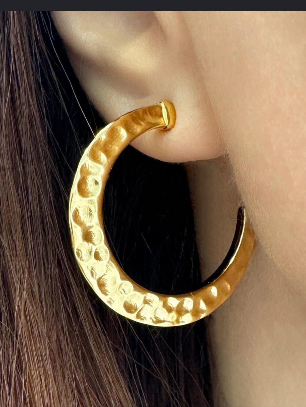 MILOR  ITALY 18KT YELLOW GOLD PLATED BRONZE